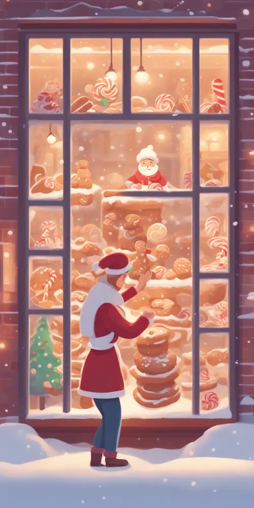 Snow Aesthetic Christmas wallpaper